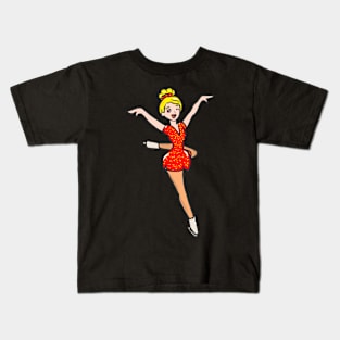 Figure skating ice skating ice skating ice sport Kids T-Shirt